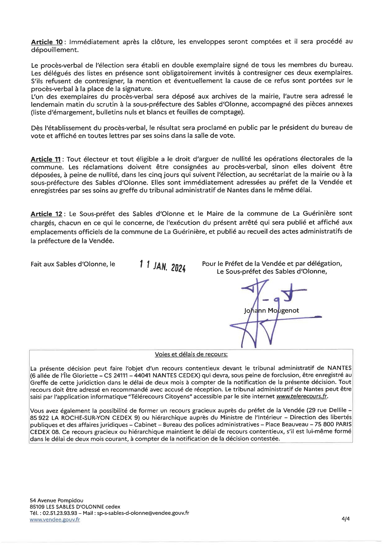 AP n24-SPS-16 portant convocation des électeurs de La Guérinière_page-0004