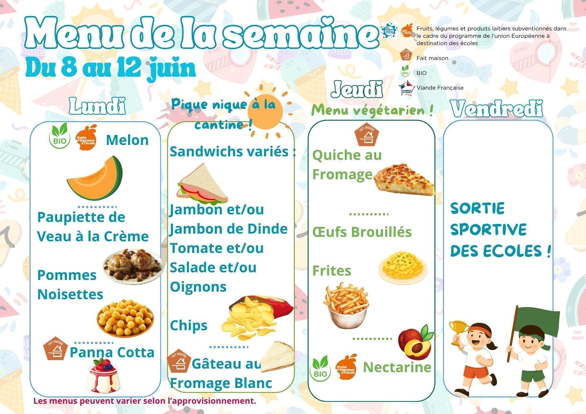 menu 8 juin