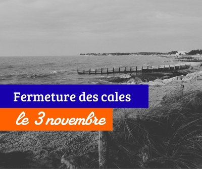 Fermeture hivernale de certaines cales d’accès à la mer