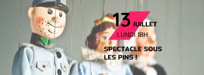 La commune de La Guérinière vous donne rendez-vous lundi 13 juillet à 18 h, à l'Espace des Pins, pour une nouvelle soirée des Pestacles sous les Pins.
