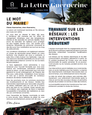 Lettre guernerine octobre 2026